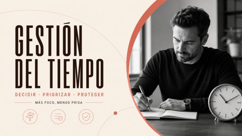 Gestión del tiempo: decidir, priorizar, proteger