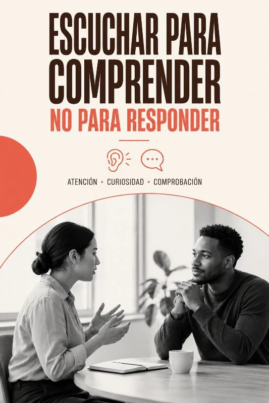 Escuchar para comprender, no para responder