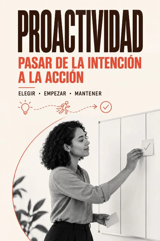 Proactividad, pasar de la intención a la acción