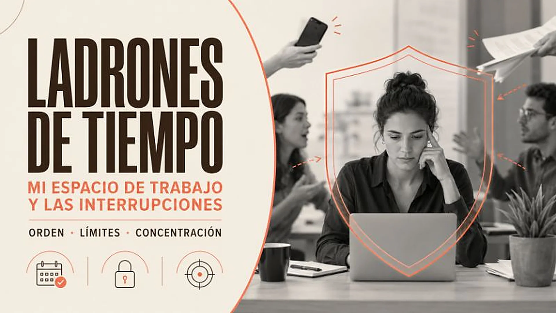 Ladrones de tiempo: Mi espacio de trabajo y las interrupciones.